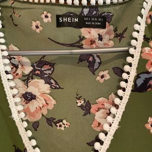 Shein brand high low hem dress